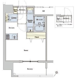 エンクレストベイ天神東Ⅲの物件間取画像